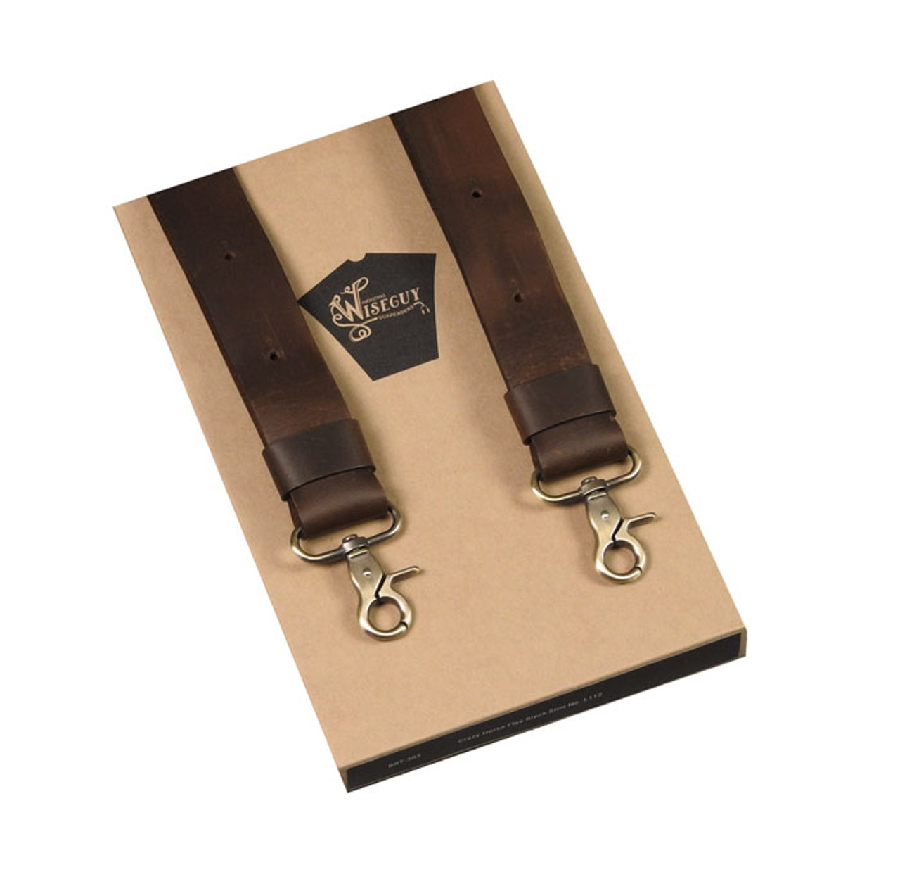 Wiseguy Crazy House Full Leather Braces