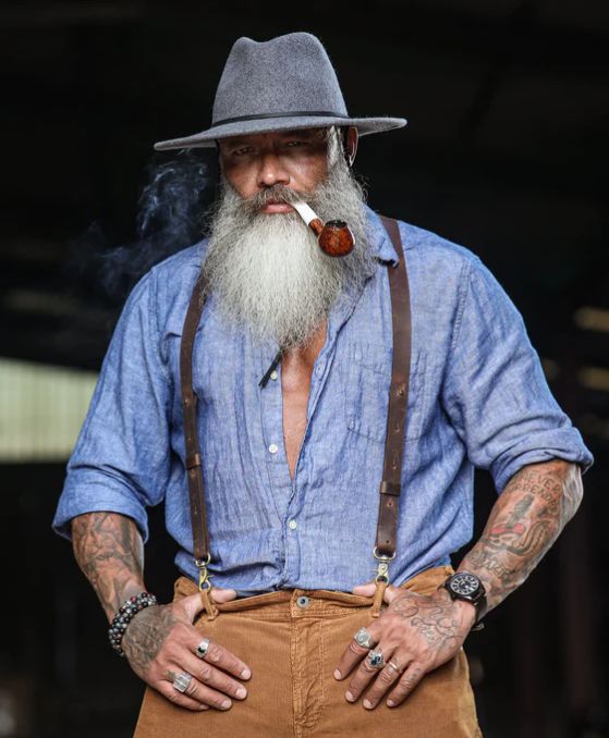 Wiseguy Originals leather braces